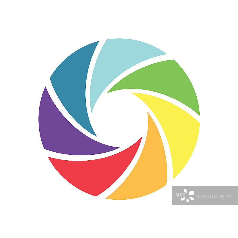 彩色相机镜头快门光圈图片素材