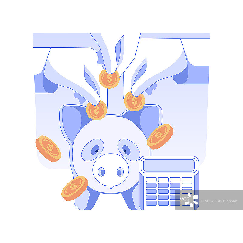 孤立的众筹概念图片素材