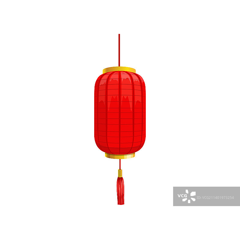 红色灯笼中国风纸灯笼新年装饰图片素材