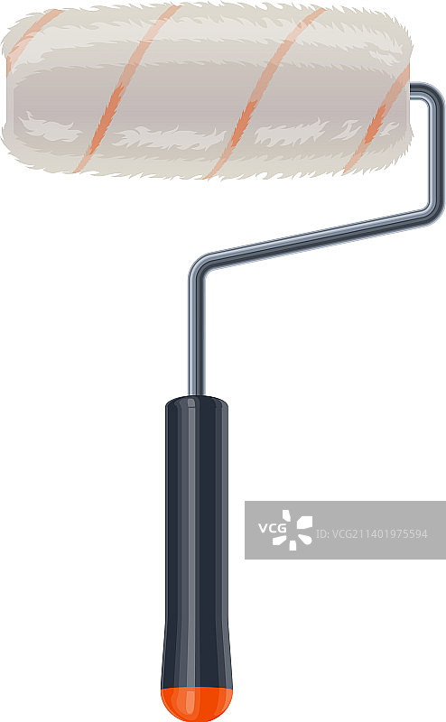 滚筒刷图标油漆或装修工具图片素材