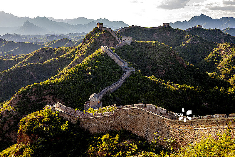 金山岭长城图片素材