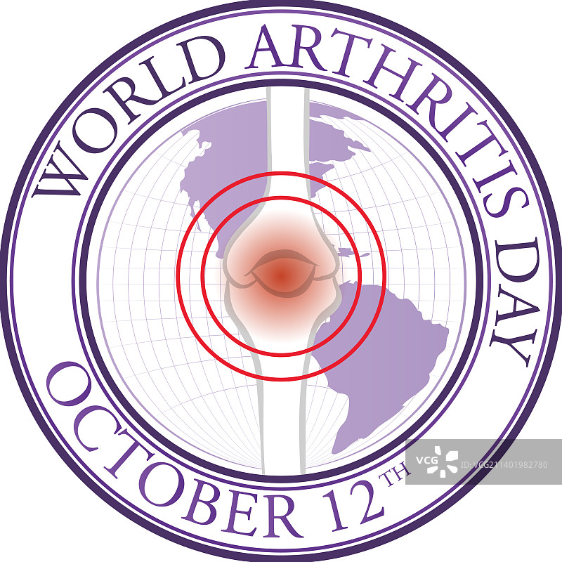世界关节炎日海报设计图片素材