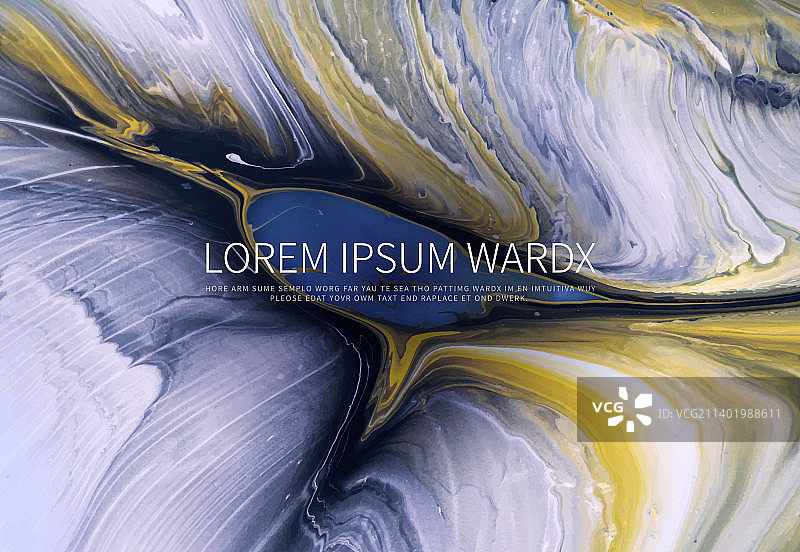 流体艺术海报背景设计模板图片素材