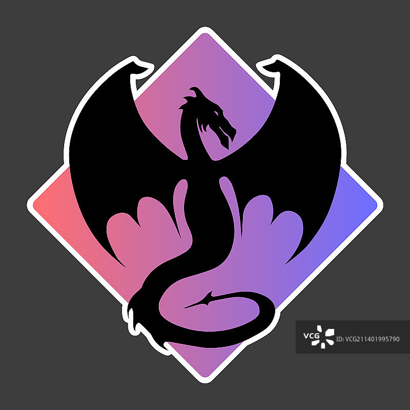 《龙之家族》海报：黑色飞龙图片素材