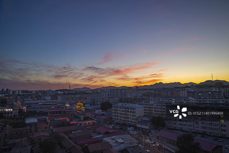 落日余晖图片素材