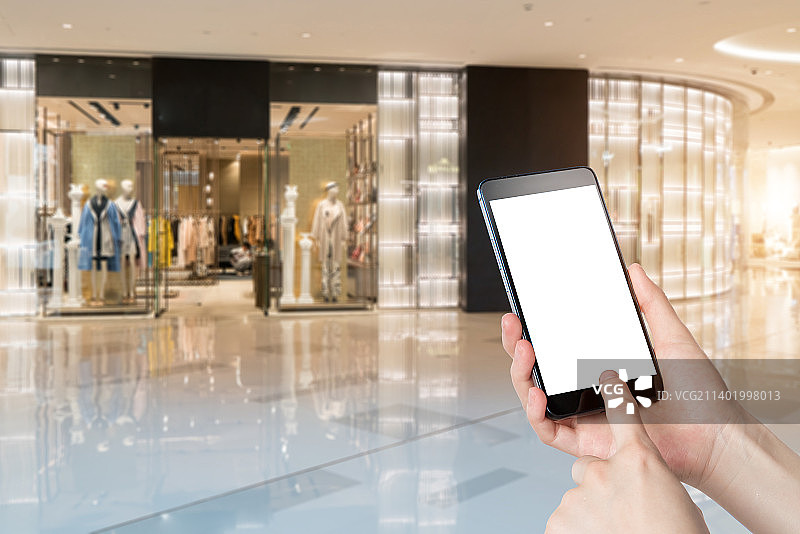 手机购物，电子商场图片素材