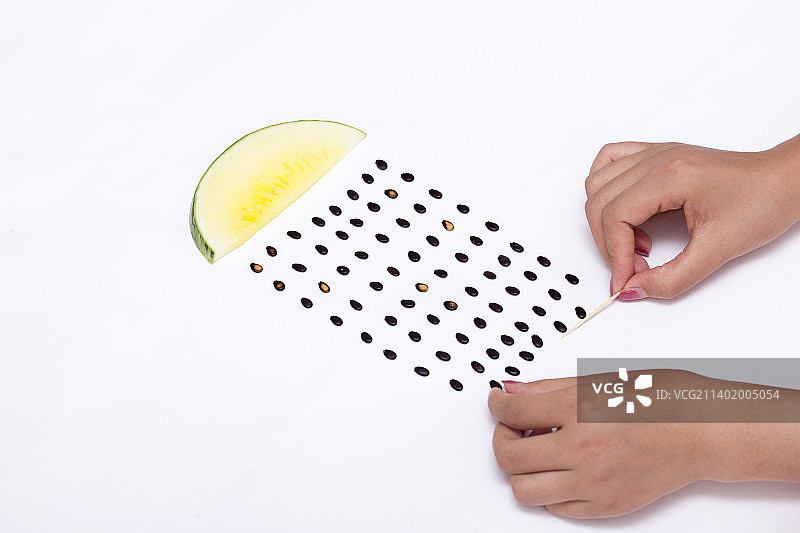 创意摄影西瓜雨图片素材