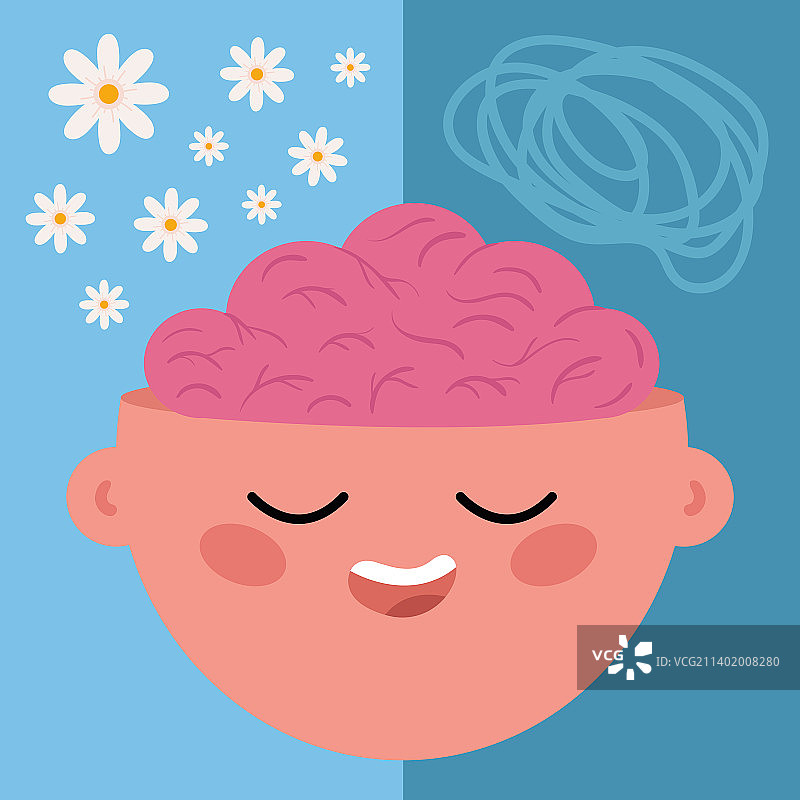 精神健康概念图片素材