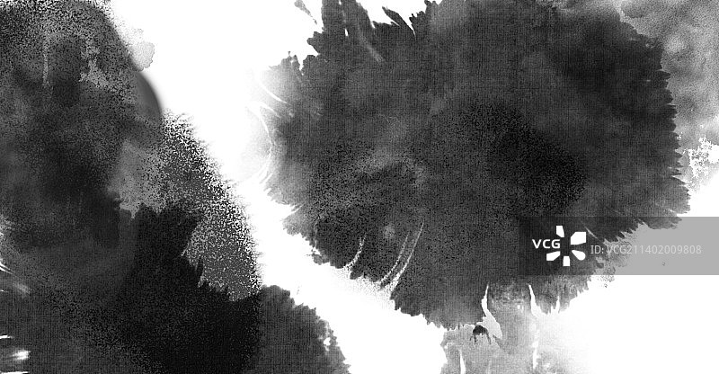 中国风水墨晕染背景墨迹晕染笔触图片素材