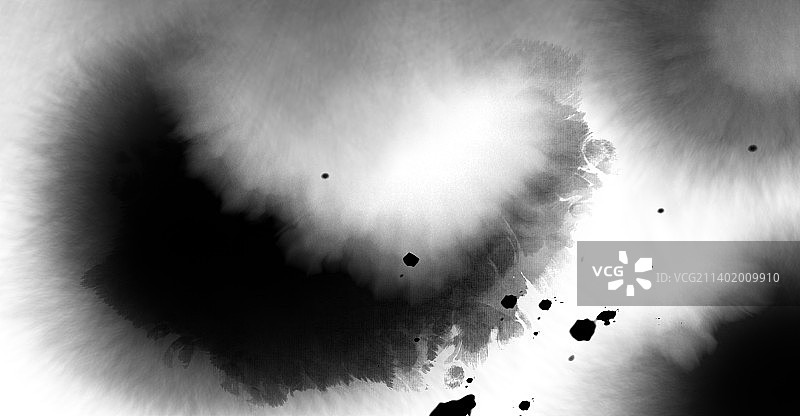 中国风水墨晕染背景墨迹晕染笔触图片素材