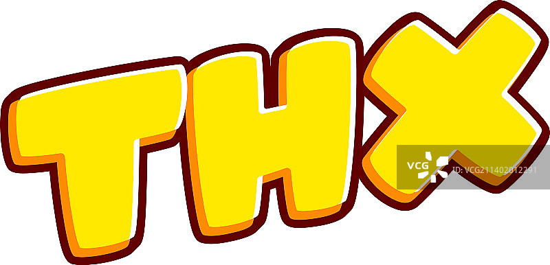 白色背景上的“谢谢”文字短语图片素材