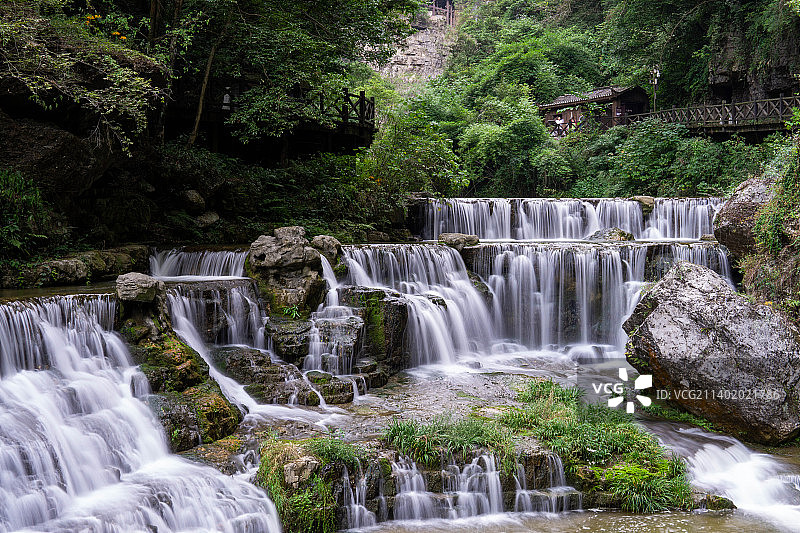三峡大瀑布图片素材