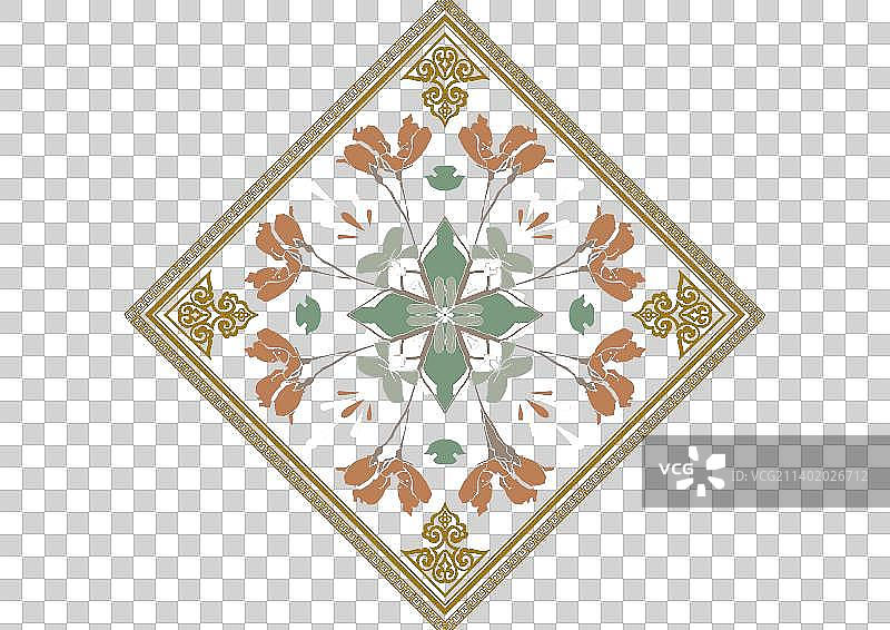 中国传统纹样花卉植物静物图片素材