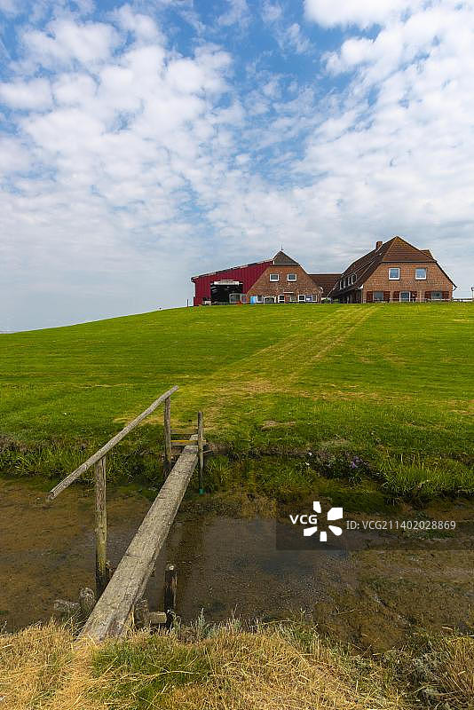 诺德施特兰迪斯莫尔岛，德国图片素材