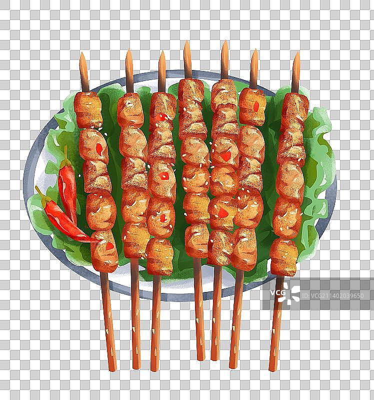烤肉串图片素材