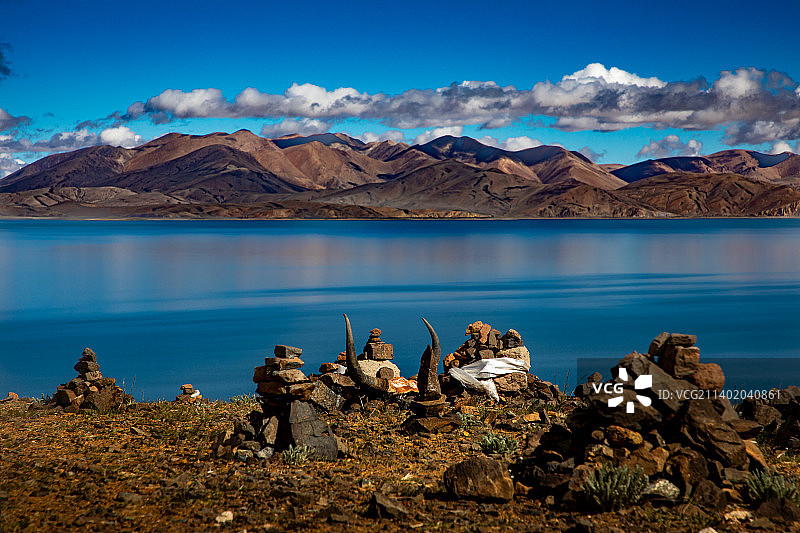 鬼湖拉昂错图片素材