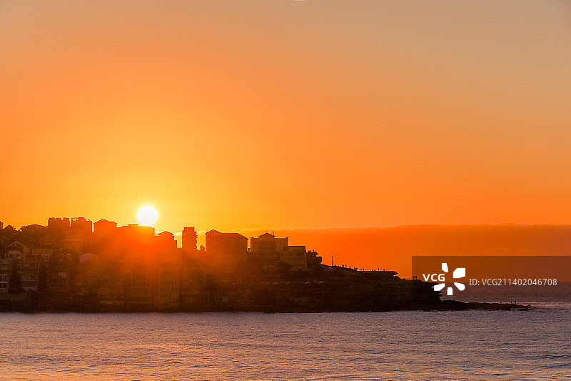 邦迪沙滩日出 (Bondi Beach)图片素材