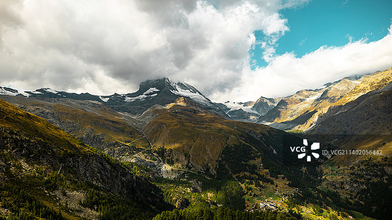 瑞士马特洪峰图片素材
