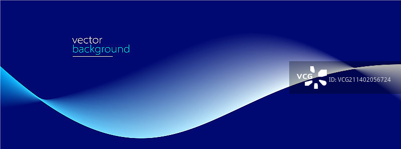柔和渐变的深蓝色曲线图片素材