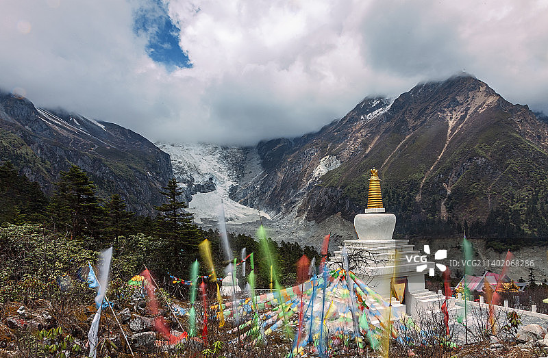 海螺沟－四川泸定图片素材