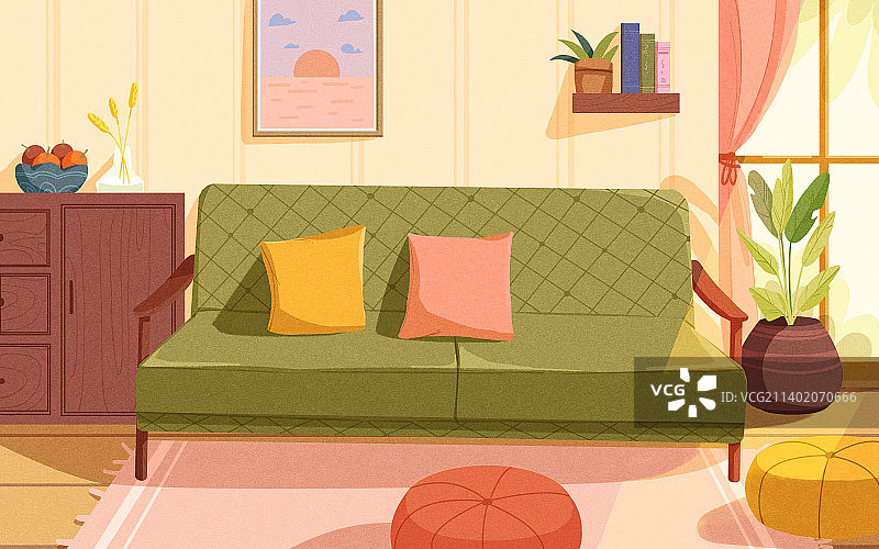 卡通室内家具JPG素材图片素材