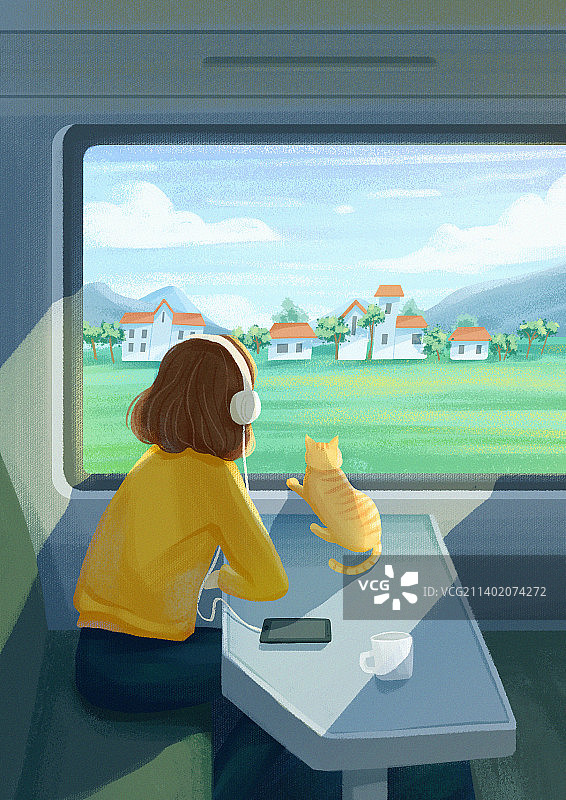 《理想的生活》一个人的旅行图片素材