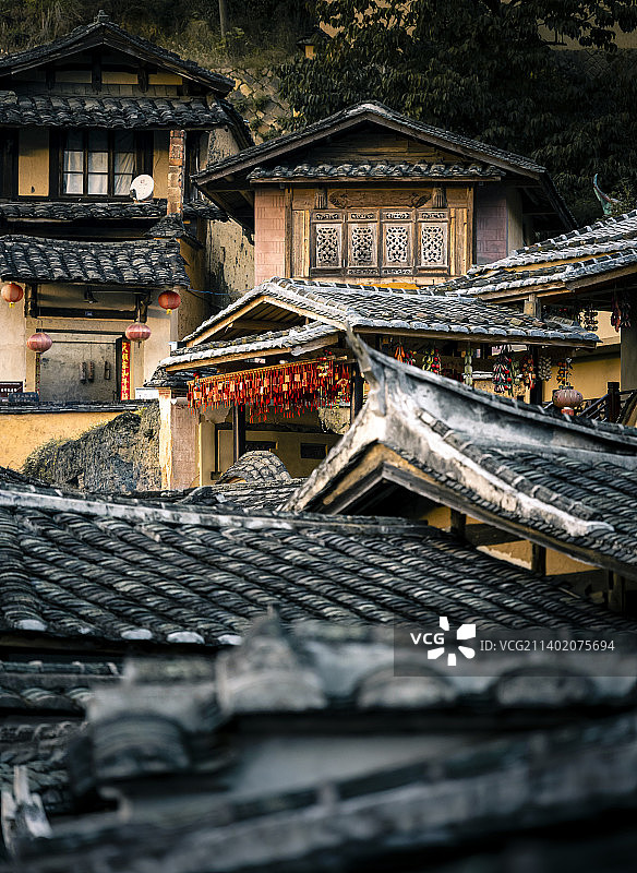 三明桂峰村图片素材