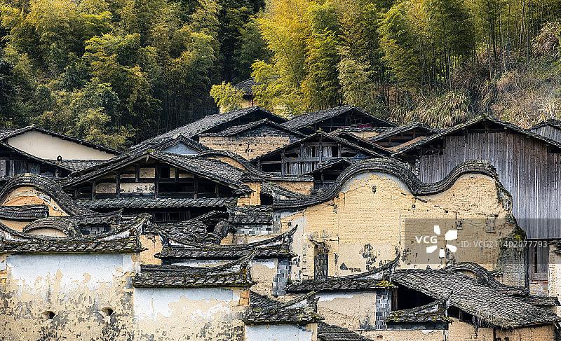 屏南厦地古村图片素材