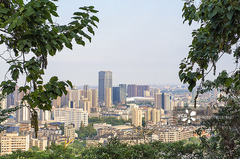 杭州临平山北风光 临平建筑图片素材