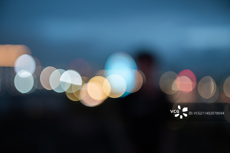 唯美虚化光斑图片素材