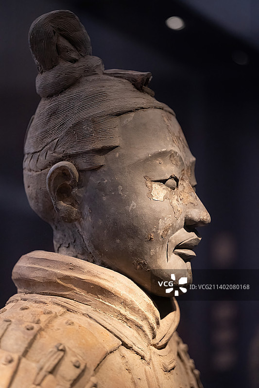 秦始皇帝陵博物馆藏兵马俑图片素材