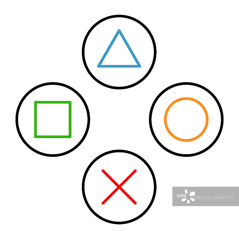 游戏机手柄图标图片素材