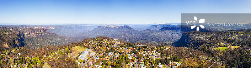 澳大利亚新南威尔士州卡图巴全景风光图片素材