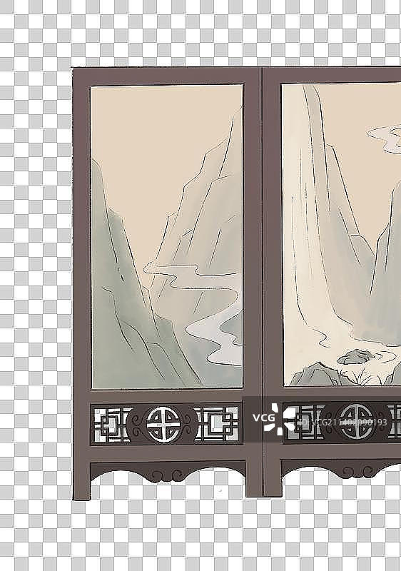 屏风图片素材