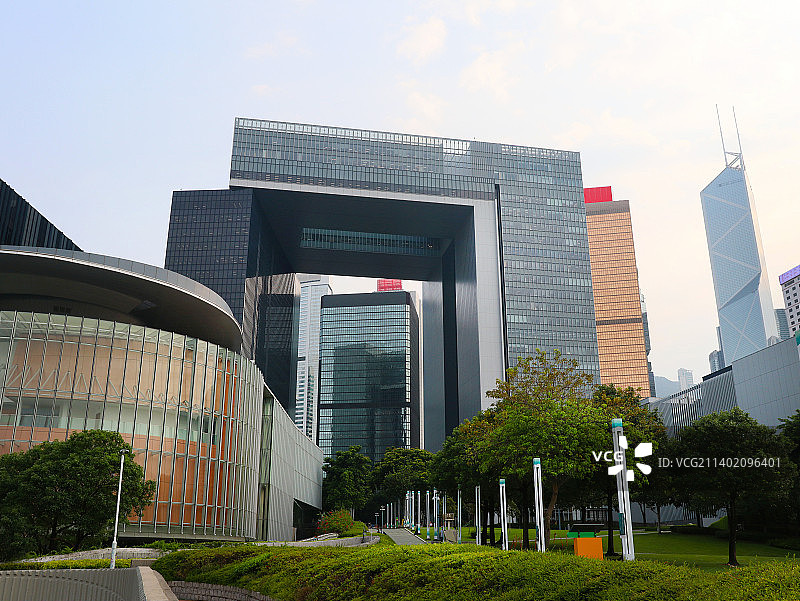 香港特别行政区政府总部图片素材