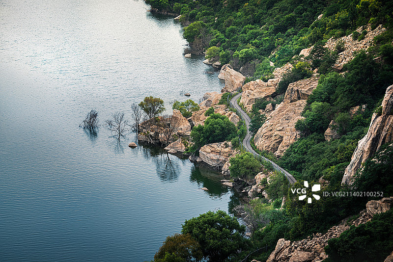 山水路图片素材