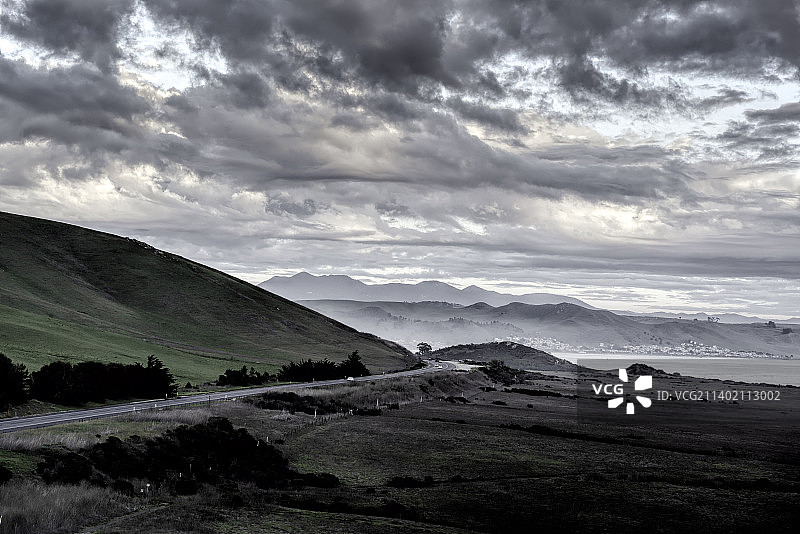 加利福尼亚州卡尤科斯风景图片素材