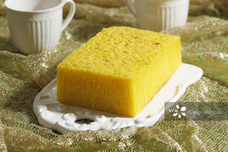 棉兰蜂蜜蜂窝蛋糕图片素材