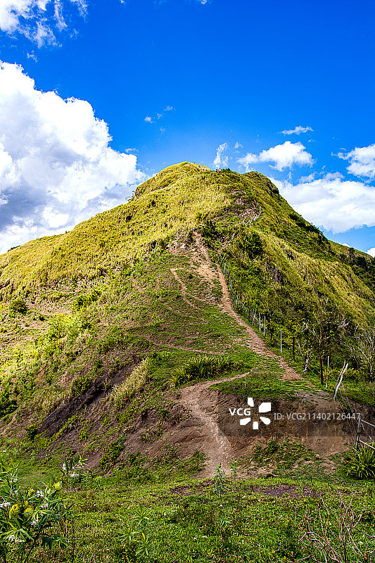 奥罗科维斯山景，波多黎各图片素材