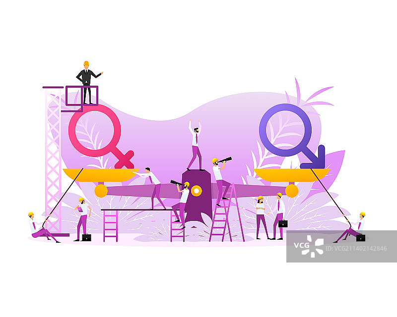 男女用户头像图片素材