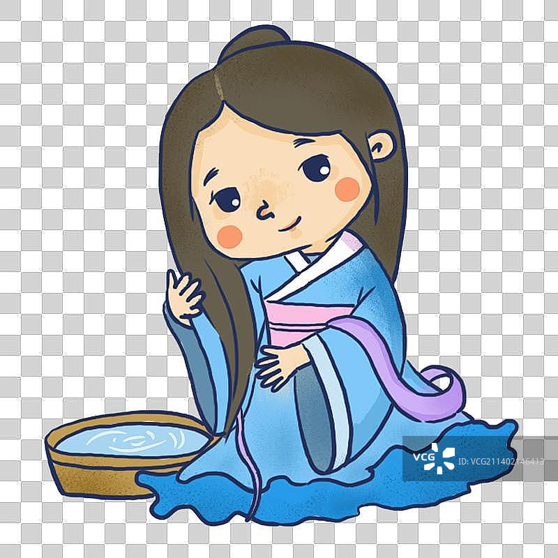 七夕古代仙女神仙图片素材