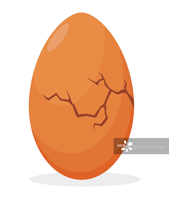 卡通小鸡破壳而出图片素材