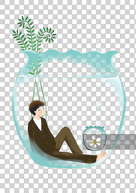 坐在浴缸里的男孩图片素材