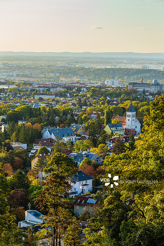 欧洲奥地利维也纳的清晨图片素材
