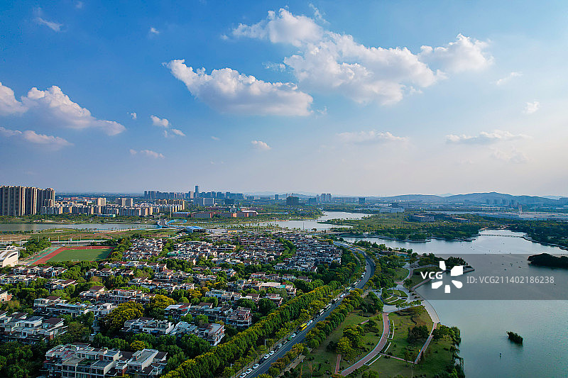南京江宁九龙湖图片素材
