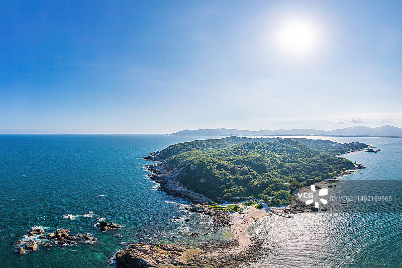 海南省三亚市海棠区蜈支洲岛旅游风景区图片素材