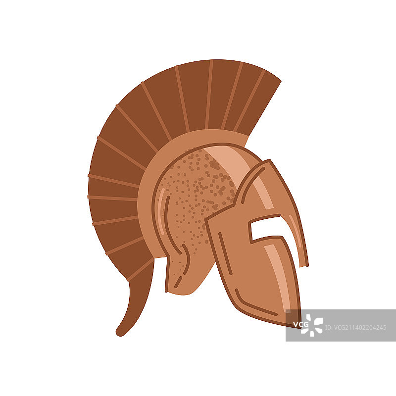 古代战士或斯巴达战士的头盔图片素材