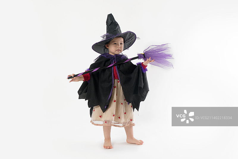 魔法小女巫图片素材