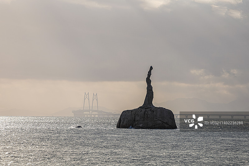 珠海渔女图片素材