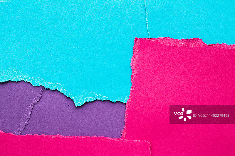 旧撕裂纸张特写图片素材